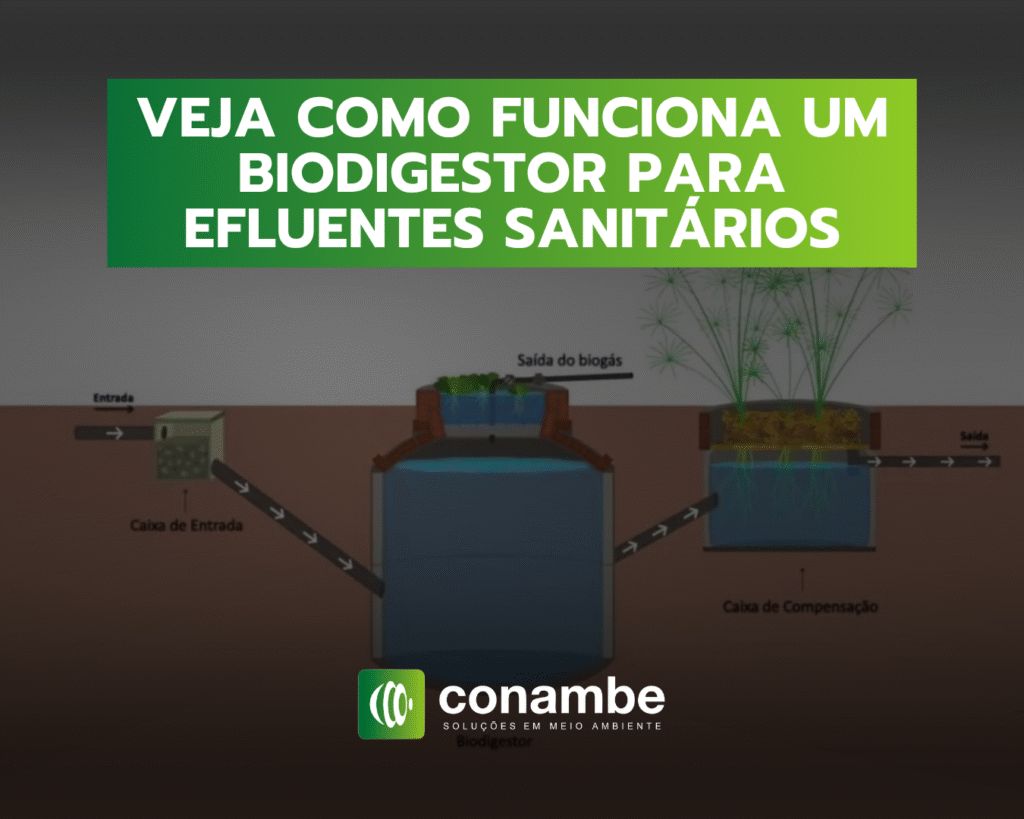 Veja como funciona um biodigestor para efluentes sanitarios