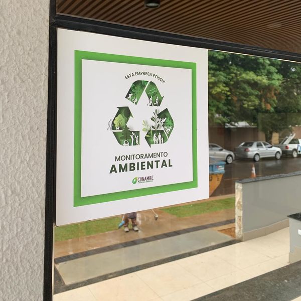 placa de monitoramento ambiental em maringá