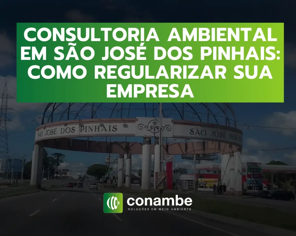 Consultoria ambiental em São José dos Pinhais para regularizar sua empresa. Serviços especializados para empresas que desejam cumprir a legislação ambiental.
