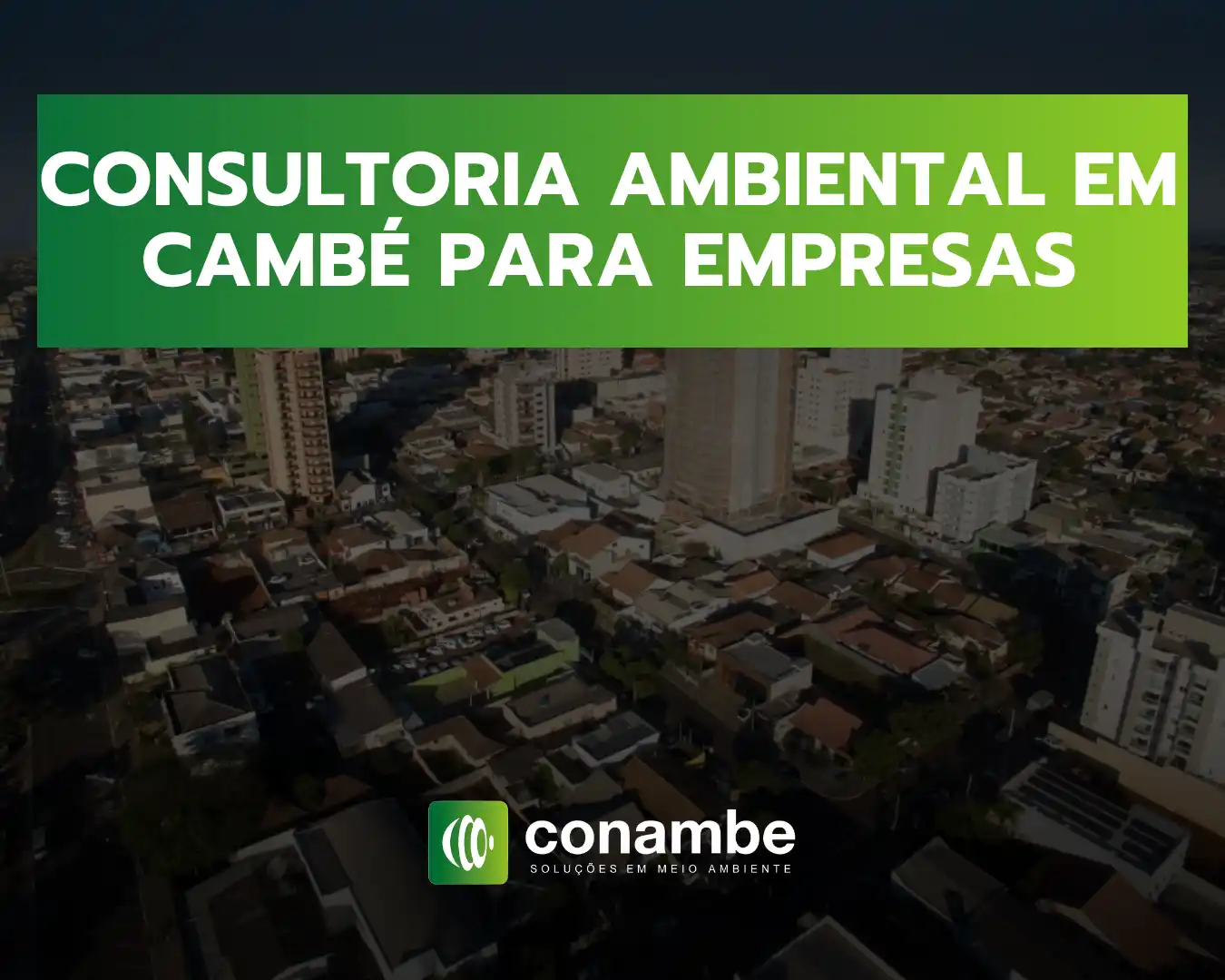 Consultoria ambiental em Cambé para empresas